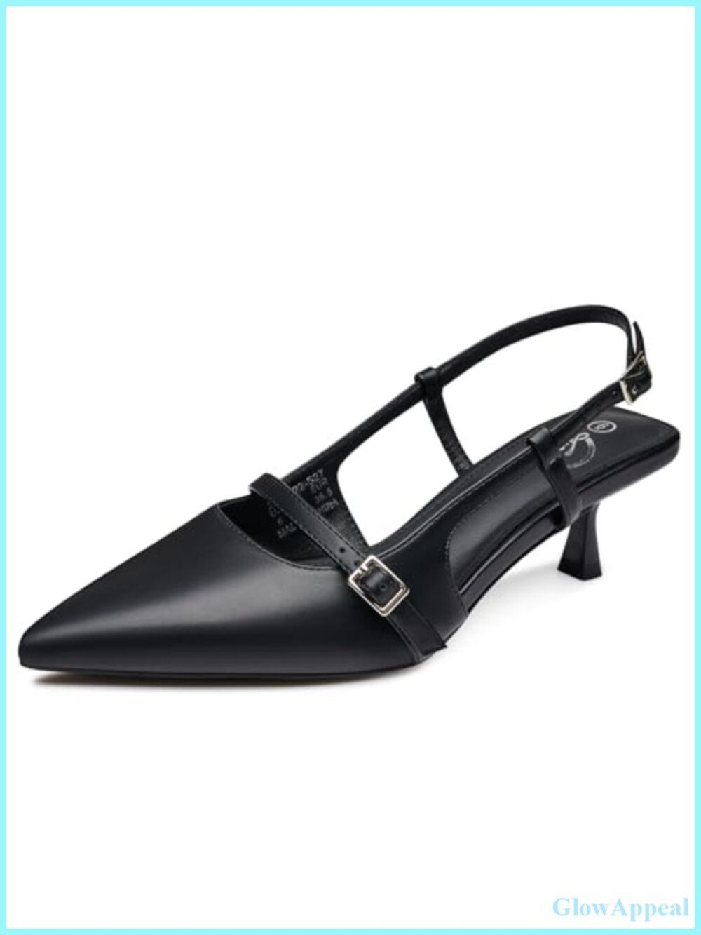 Women's Slingback Pointed Toe Rhinestone Pumps